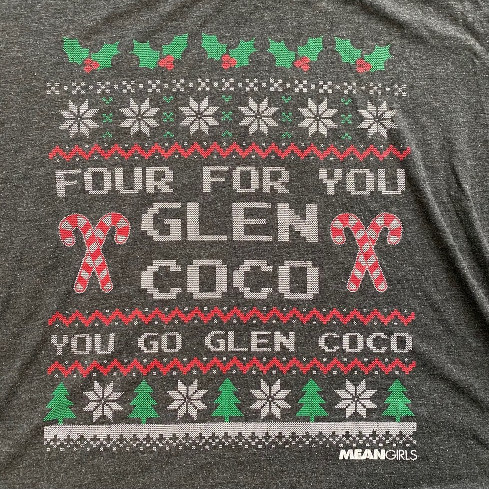 Mean Girls Glen Coco Holiday T-shirt - Picture 4 of 6